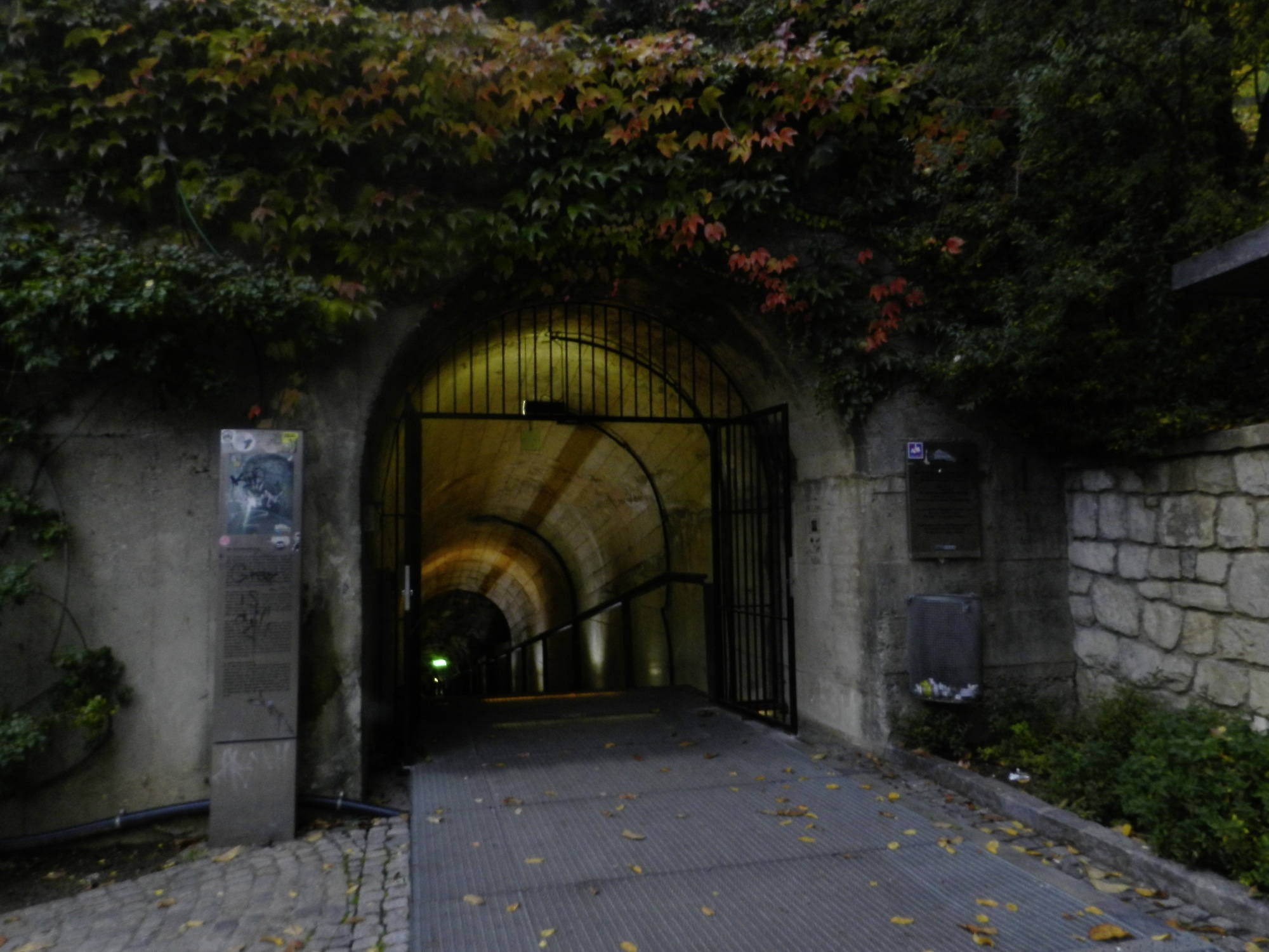 Eingang zum Schlossbergstollen