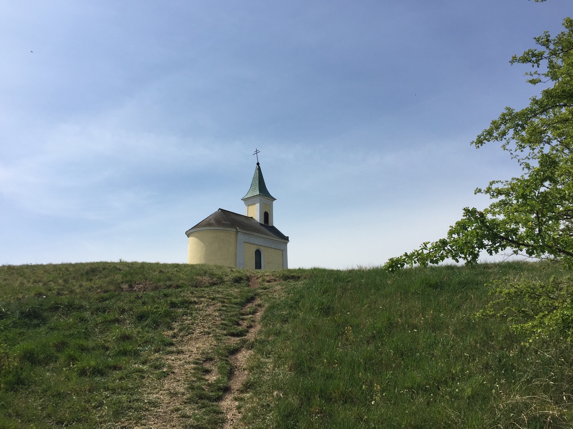 andere Perspektive auf die Kirche am Michelsberg