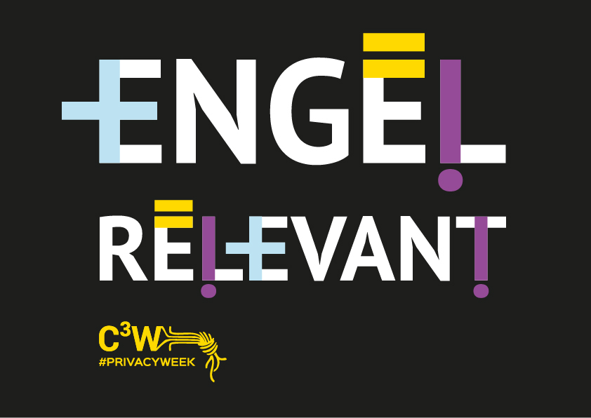 Engel T-Shirt Motiv PrivacyWeek 2020: ENGEL relevant